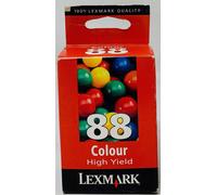 Lexmark 18L0000E 88 Original Color High Capacity Cartridge X5100/X6100/Z55/65