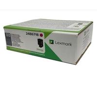 Lexmark 24B6718 Magenta Toner Cartridge (Original)
