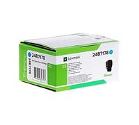 Original Lexmark 24B7178 Cyan Toner Cartridge