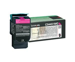 Lexmark 451B592 Original Lexmark C544X1MG Extra High Yield Return Program Magenta Toner Cartridge, 4K Page Yield