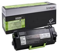 Lexmark Toner Cartridge 522H Black High Yield 52D2H00 - Original, 1 pc