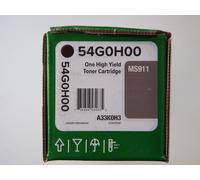Lexmark 54G0H00 Toner Cartridge Original Black - Lexmark MS Series Toner Cartridges - Lexmark MS911de Toner Cartridges