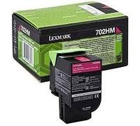 Lexmark 702hm High Capacity Return Program Toner Cartridge - Magenta