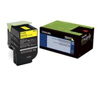 Lexmark 702Y Original Yellow Return Program Toner Cartridge (70C20Y0)
