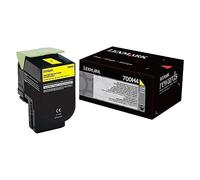 Lexmark 700H4 - High Yield - yellow - original - toner cartridge - LCCP