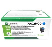 LEXMARK 702HC toner cartridge cyan high capacity 3.000 pages 1-pack return program
