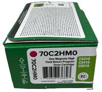 Lexmark 70C2HM0 702 Original Magenta Toner CS310n/CS410dn/CS510de [a box]