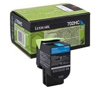 Lexmark 70C2XC0 Original Lexmark 702XC Extra High Yield Return Program Cyan Toner Cartridge, 4K Page Yield