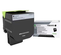 Lexmark 71B0X10 toner cartridge 1 pc(s) Original Black