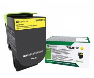 Lexmark 71B2HY0 toner cartridge 1 pc(s) Original Yellow