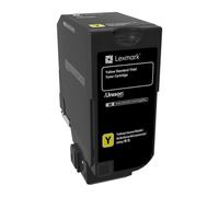 Lexmark 74C0S40 Toner-kit yellow. 7K pages ISO/IEC 19798 for Lexmark C