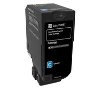 Lexmark 74C20C0 Toner Cartridge Cyan Original