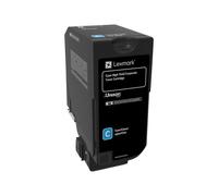 Lexmark 74C2HCE High Yield Corporate Toner Cartridge for CS725 / CX725 - Cyan