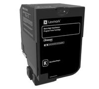 Original Lexmark 74C2HK0 High Capacity Black Toner Cartridge