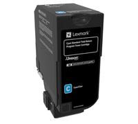 Lexmark 74C2SC0 Toner Cartridge Original Cyan - Lexmark CS Series Toner Cartridges - Lexmark CS725de Toner Cartridges