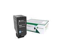 Lexmark Toner Cartridge 75B20C0 - Cyan - Return Program - 10K pages ISO/IEC 19752