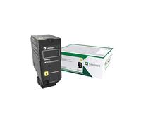 Lexmark 75B20Y0 Yellow Return Programme Toner Cartridge (Original)