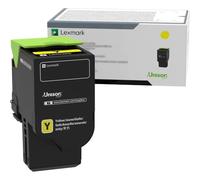 Lexmark 78C00YG toner cartridge Yellow - Laser Toner (1400 pages, Yellow)