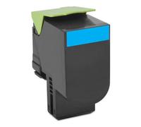 Lexmark 802C Original Cyan Return Program Toner Cartridge (80C20C0)