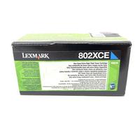 Lexmark 80C2XCE/802XC Toner-kit cyan return program Project, 4K pages