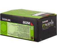 Lexmark 80C20M0 802M Original Magenta Toner for CX310n/CX310dn/CX410de/CX51de