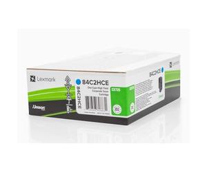 Lexmark 84C2HCE Laser Toner for CX725 - Cyan