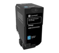 84C2HCE LEXMARK CX725 CORPORATE TONER CTG CYAN 16K
