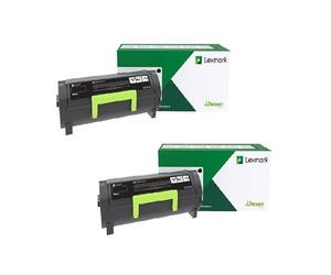 Lexmark B2865dw Printer Toner Cartridges (2 Pack) -B282X00 Multipack Original