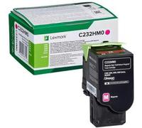 Lexmark C232HM0 Magenta High Capacity Toner Cartridge (Original)