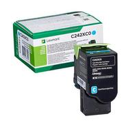 Lexmark C242XC0 toner cartridge 1 pc(s) Original Cyan
