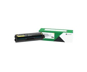 Lexmark C332HY0 Cartouche de toner 1 pièce(s) Jaune, Black
