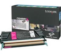 Lexmark C5240MH Original Lexmark C5240MH High Yield Return Program Magenta Toner Cartridge, 5K Page Yield