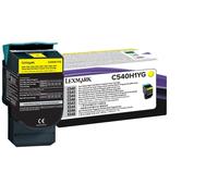 Lexmark C540H1YG Toner yellow return program. 2K pages ISO/IEC 19798 f