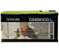 Lexmark C540n/C543dn/X543dn/C544/X544 Series Return Program Toner Cartridge - Cyan