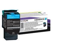 Lexmark C544, X544 Cyan Extra High Yield Return Program Toner Cartridge