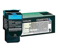 Lexmark C544/X544 Series Extra High Yield Return Program Toner Cartridge - Cyan LE0C544X1CG