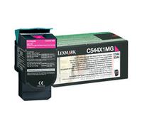 Lexmark C544X1MG Original Lexmark C544X1MG Extra High Yield Return Program Magenta Toner Cartridge, 4K Page Yield
