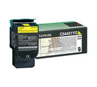 Lexmark C544X1YG Original Lexmark C544X1YG Extra High Yield Return Program Yellow Toner Cartridge, 4K Page Yield