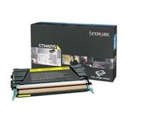 Lexmark C734A2YG Yellow Original Toner Cartridge