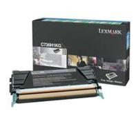 LEXMARK C736, X736, X738 toner cartridge black high capacity 12.000 pages 1-pack return program