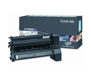 Lexmark C7700MS Magenta Original Return Program Toner Cartridge