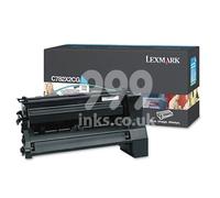 Lexmark C782X2CG Cyan Original Extra High Capacity Toner Cartridge