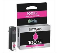 Tru Image 0100XLM Compatible Premium High Capacity Magenta Ink Cartridge for Lexmark 100XL