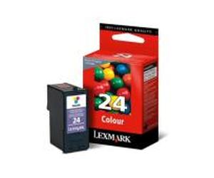 Lexmark Cartridge No. 24 Ink cartridge - 1-pack Colour (cyan, magenta, yellow)