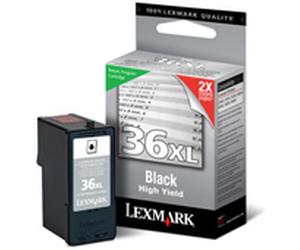 Lexmark Cartridge No. 36XL Ink cartridge - 1-pack Black