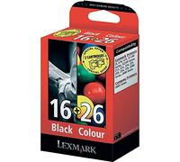 Lexmark Combo Pack 16 + 26 - Print cartridge - 1 x black, colour (cyan, magenta, yellow) - promo