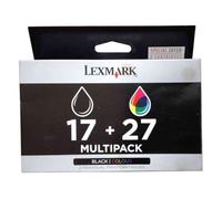 Lexmark Combo Pack 17 and 27 Print Cartridges