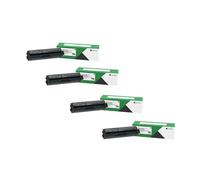 Lexmark CX331adwe Printer Toner Cartridges (4 Pack) -20N20K0 Multipack Original