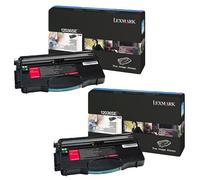 Lexmark E120n Printer Toner Cartridges (2 Pack) -12036SE Multipack Original