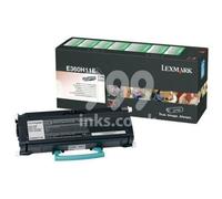 Lexmark E360H11E Black Original High Capacity Toner Return Programme Cartridge